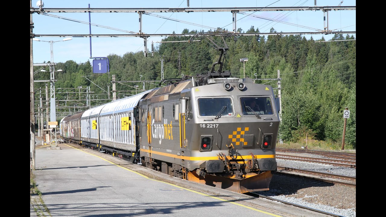 Togtrafikk 2025 - august del 6