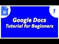 How to use google docs part1