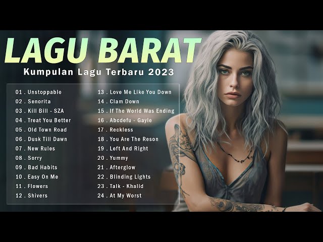 Lagu Cocok Untuk Menemani Saat Kerja dan Santai | Lagu Barat Terbaru 2023 | lagu hits class=