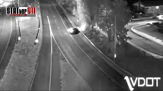 Hit run crash caught on camera in Northern Virginia