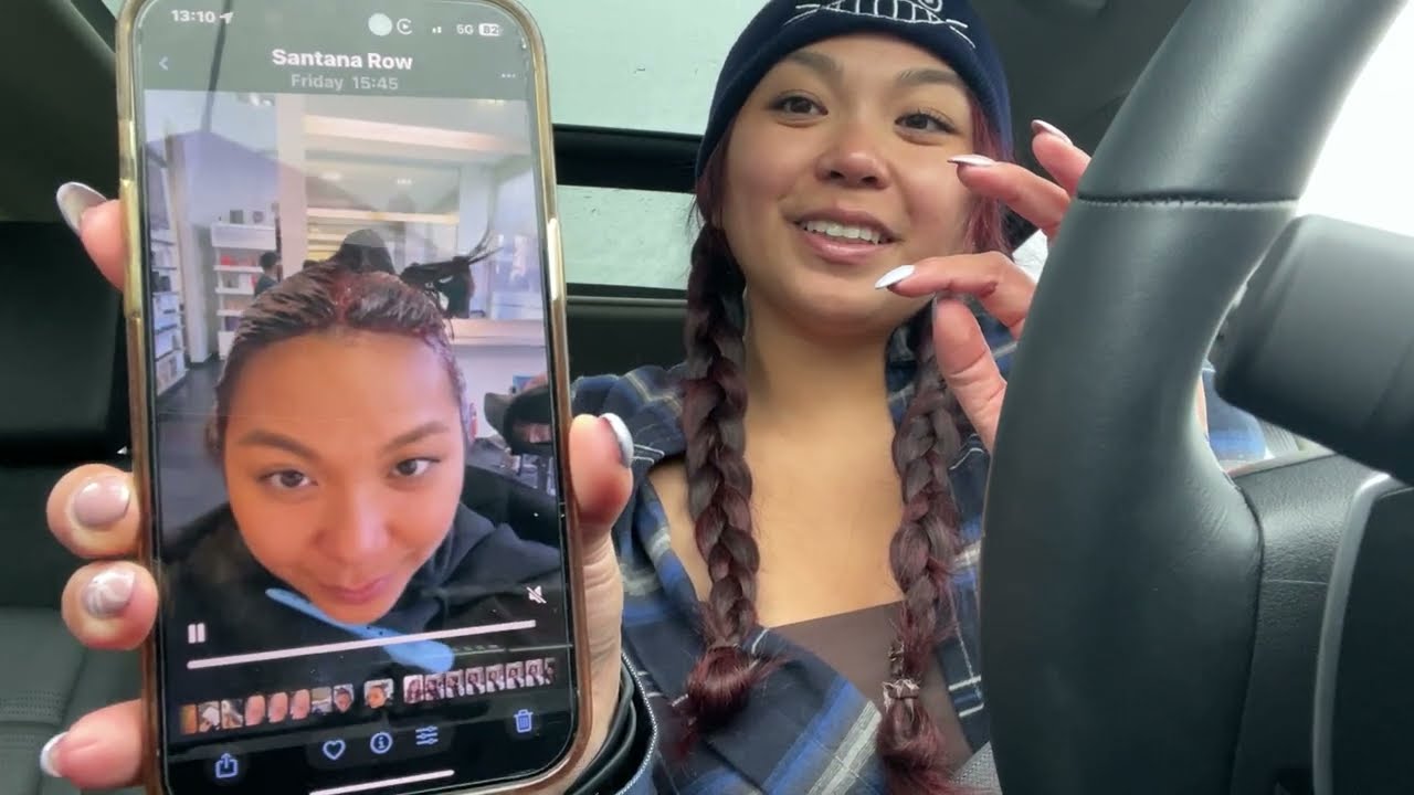 ride with me - new hair reveal, Valentine's wknd recap, Sam Smith at Castro Theater, happy hour, CD