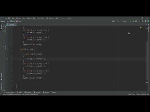 Rhombus pattern program in java