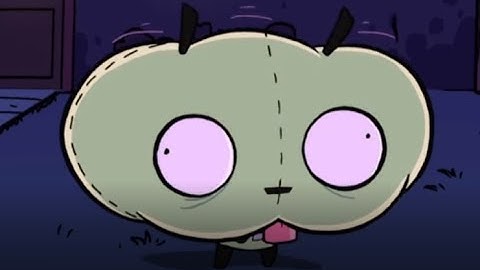 Gir eats a pug