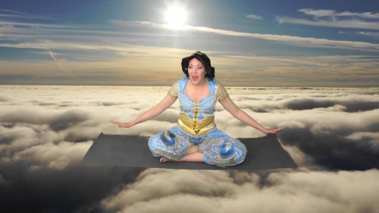 Princess Jasmine and the Magic Mat/Kids Interactive Yoga Story YouTube