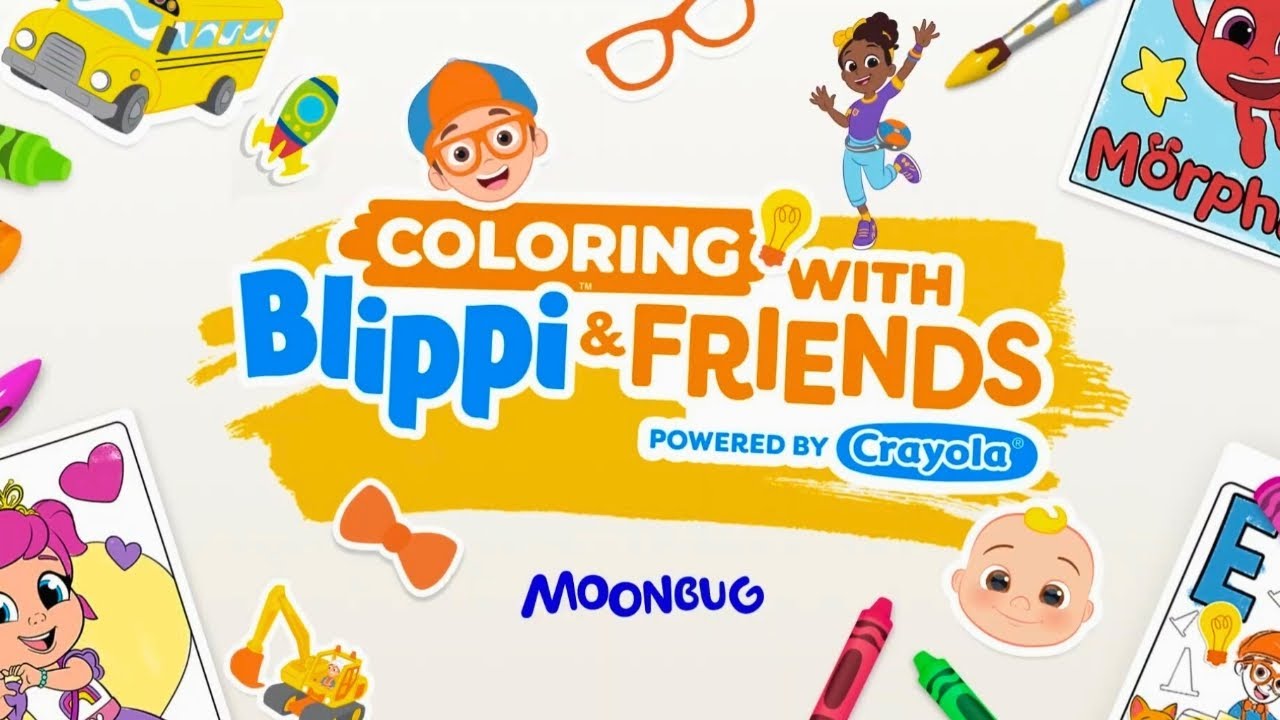 Coloring with Blippi & Friends Gameplay Android iOS 