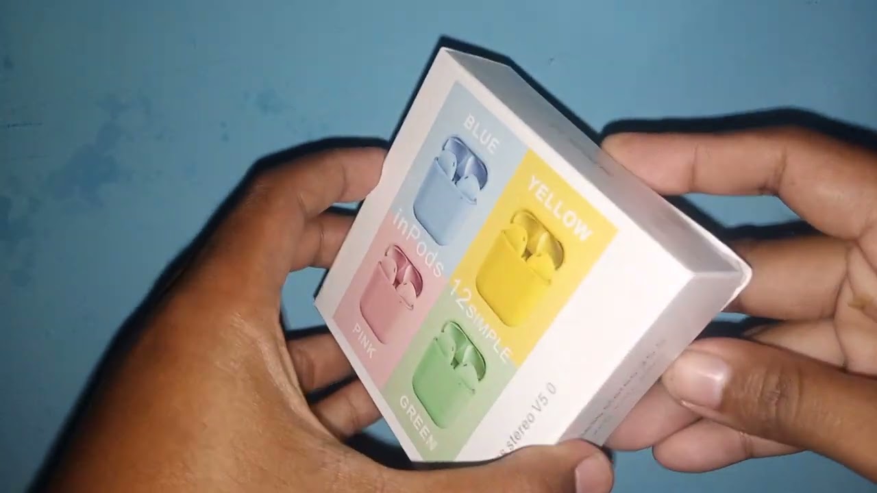 UNBOXING HEADSET BLUETOOTH INDPODS 12