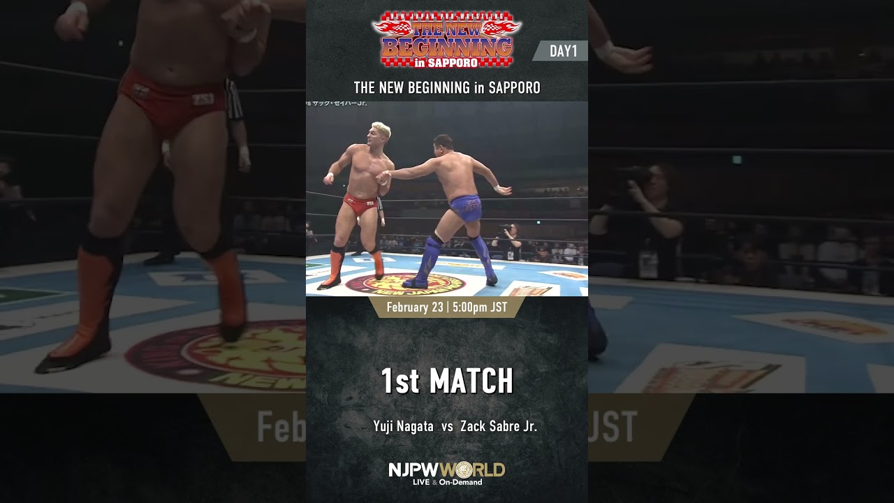 Resultados NJPW The New Beginning In Sapporo (Febrero 23, 2024)