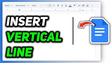 How to Insert a Vertical Line in Google Docs (Step-by-Step Tutorial)