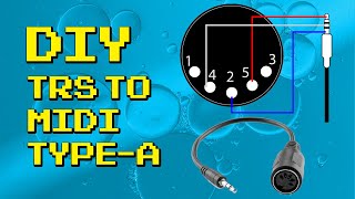DIY: Midi TRS Type-A cable for KORG devices