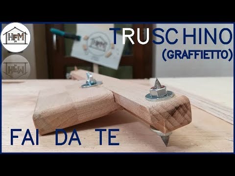 Truschino fai da te in legno 