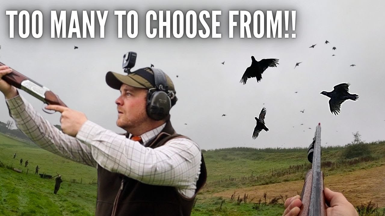 PARTRIDGE SHOOT WITH .410 GAUGE!! | WINSCOMBE SHOOT, DORSET 🇬🇧