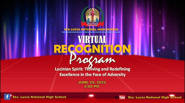 SLNHS Virtual Recognition Program 2022