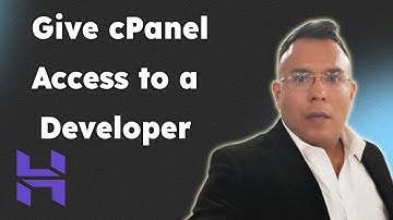 How to Give cPanel Access to a Developer on Hostinger 2025