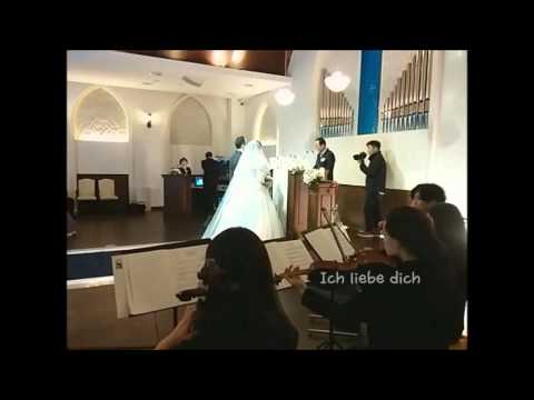 Ich liebe dich 대전웨딩연주 예도뮤직 현악4중주 누보스타웨딩홀 하우스웨딩