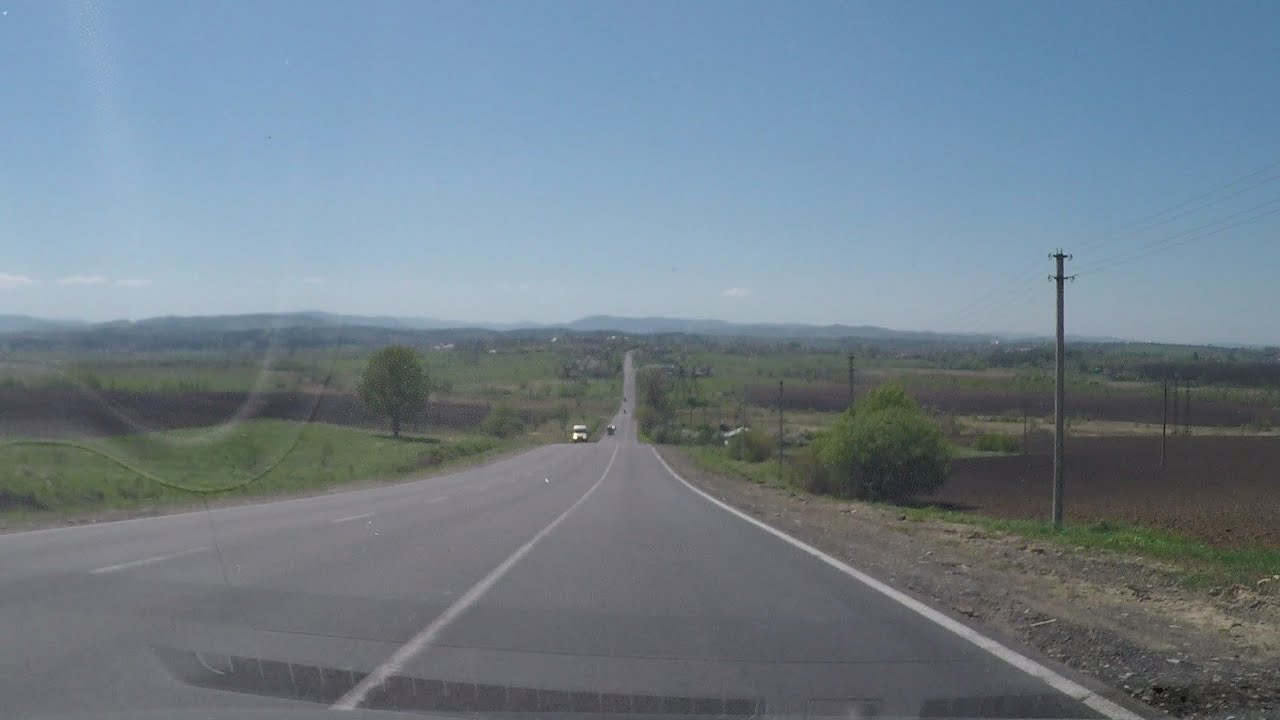 Состояние дороги Яремче - Ивано-Франковск - Калуш - Долина 11.05.2021