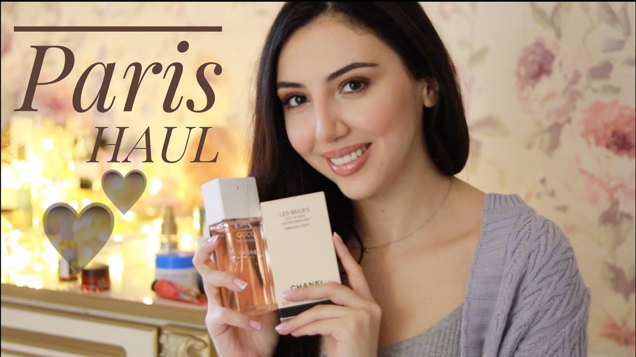 Haul Paris ❤️ Soin Et Maquillage - Miss ASMR Français [ Voix Douce ] [Chanel/Nuxe/Uriage]