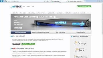 Apply a Caching Rule - jetNEXUS ALB-X Load Balancing Tutorial