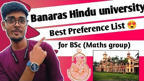 BHU BSc Maths Best Preference sheet 2023 🥳|| BHU preference sheet|| #bhu #cuet2023