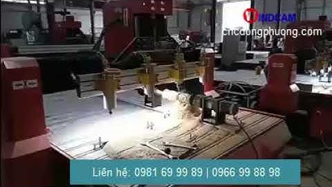Máy cnc 3wind 1325-4  kết hợp 1 trục A đục tượng phật