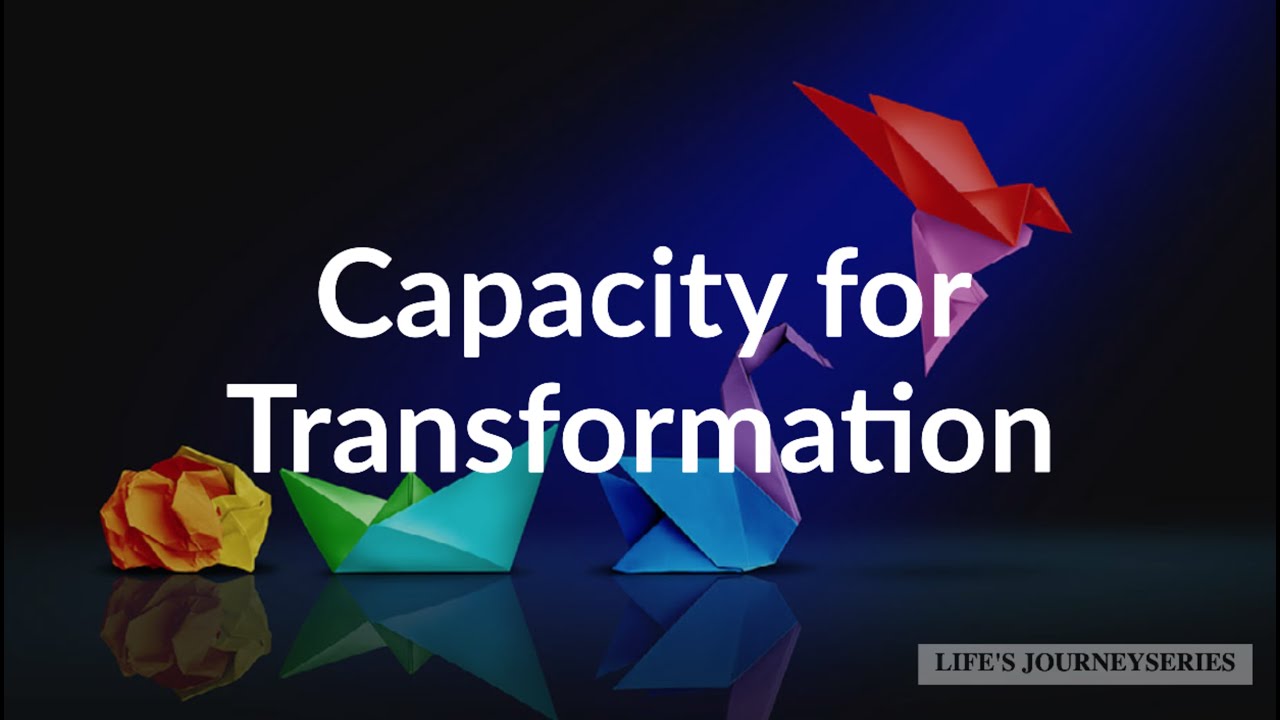 Capacity for Transformation - Paul Thomas - YouTube