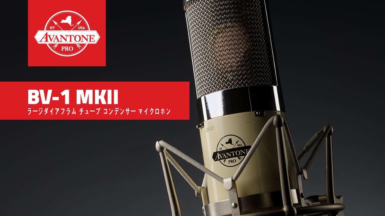 Avantone Pro BV-1 MKII のご紹介 - YouTube