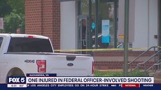 Wanted suspect injured in shootout with US Marshals in Alexandria shopping center