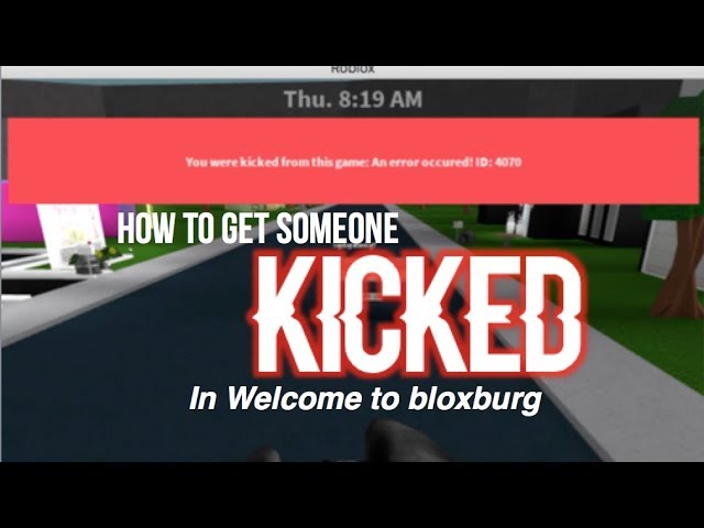 how to boot someone offline roblox
