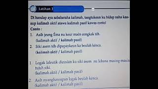 PEMBELAJARAN BAHASA SUNDA KELAS 5 HAL 15-17