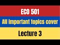 ECO 501 Short Lecture 3 with vulearningpoint / Midterm preparation