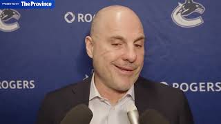 Tocchet speaks on goals from Derek Forbort and Aatu Räty, Thatcher Demko’s strong performance,