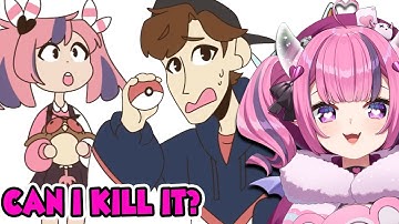 Ironmouse Reacts To Her And CDawgVA Pokemon Nuzlocke Animation