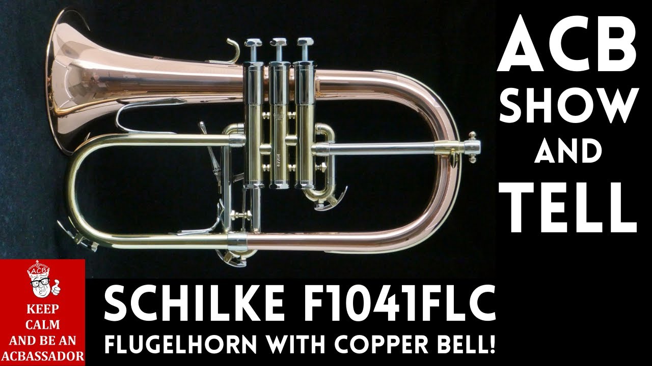 Beautiful Schilke 1041FLC Flugelhorn! ACB Show & Tell with Trent Austin