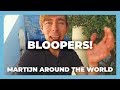 Try not to laugh - Bloopers Outtakes Martijn Around The World - Season 2 - Travel around the world