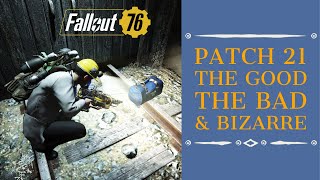 Patch 21 TESTED, Stealth (Hidden) Changes and More - Fallout 76 Wastelanders