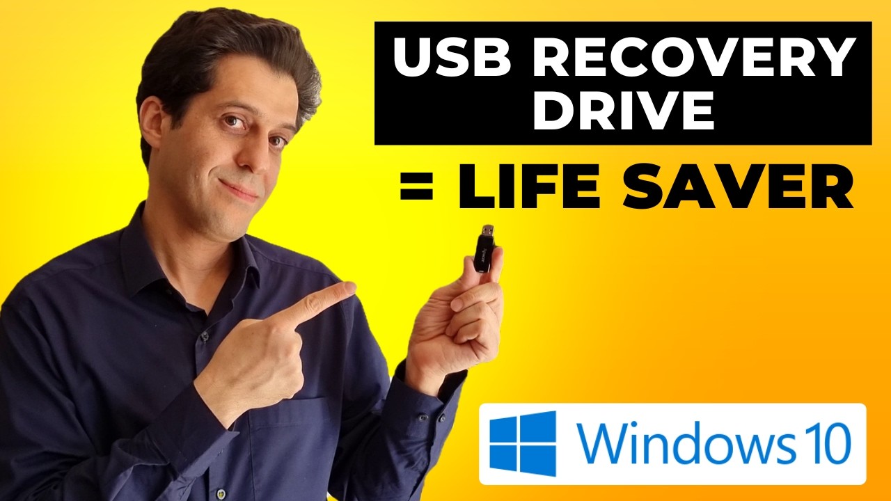 How to Create a USB Recovery Drive for Windows 10 (2026 Update) - YouTube