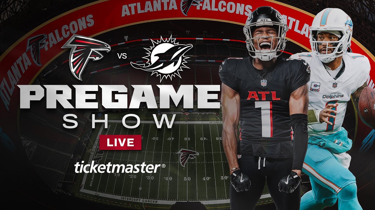 Week 8: Atlanta Falcons vs Miami Dolphins | Atlanta Falcons Pregame Show