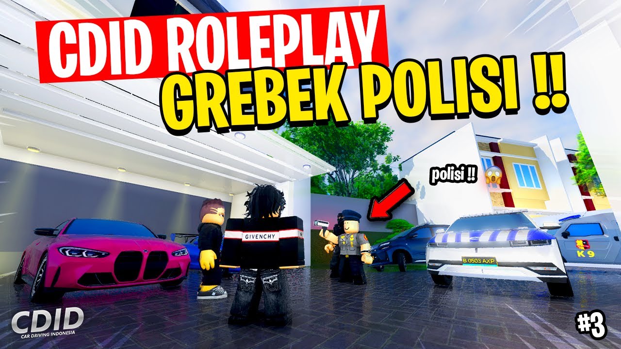 BASECAMP KUDA LUMPING DI GREBEK POLISI 😱!! CDID ROLEPLAY- #cdidroleplay #cdidroblox