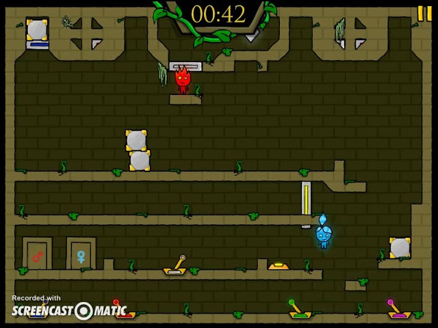 Fireboy and Watergirl: The Forest Temple - Walkthrough Level 30 