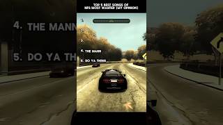best songs of need for speed most wanted #needforspeed #nfsmostwanted #nfs #gaming #shorts