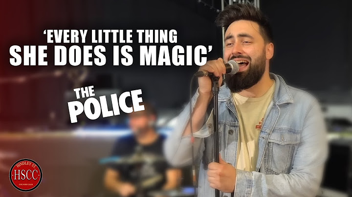Every Little Thing She Does Is Magic Cover version - Cover performance video thumbnail