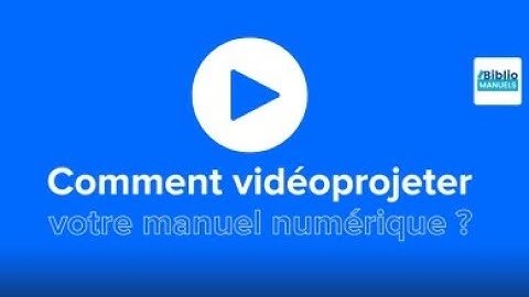 Tuto 2 - Videoprojeter votre manuel