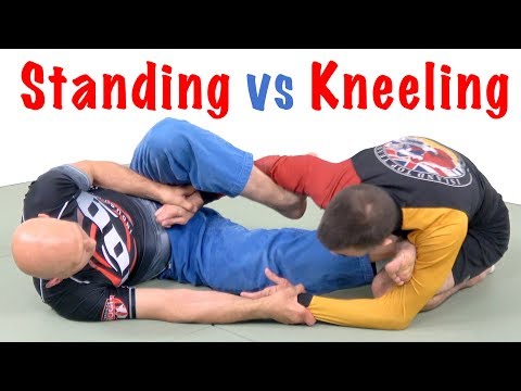 Should You Pass the Guard Standing or Kneeling?