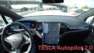 Tesla model x autopilot 2.0 - build 17.3.2