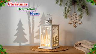 DIY New Christmas Lantern Made From Waste Ordinary materials | DIY Easy Christmas Craft idea 2026