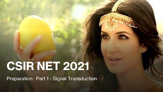 CSIR NET 2021 PREPARATION : PART 1 - SIGNAL TRANSDUCTION