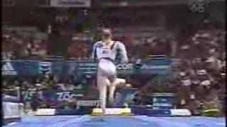 Monica Rosu - 2003 Worlds Team Finals - Vault