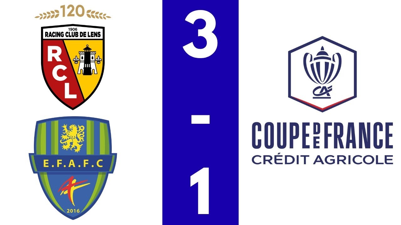 RC Lens - Feignies Aulnoye FC : 3 - 1 | Coupe de France - 1/32 de Finale - 19.12.2025
