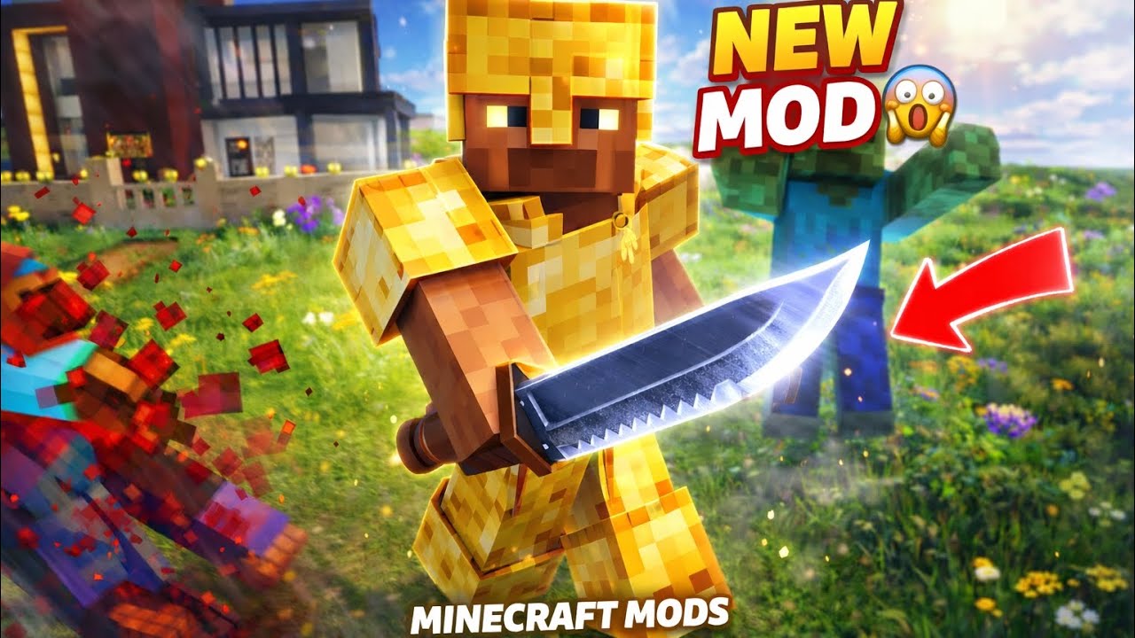 INSANE Combat Mod in Minecraft PE 😱 | Mods + Shaders + Texture Pack