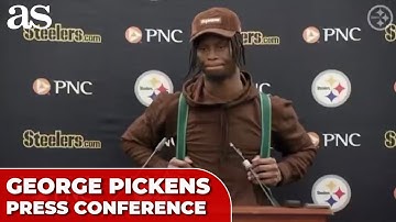 GEORGE PICKENS delivers harsh reality check: not optimistic about STEELERS