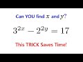 Can You Spot the Trick in This Exponential Equation?